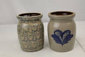 lot 51 image: Beaumont Brothers Pottery Stoneware Crocks, 1996