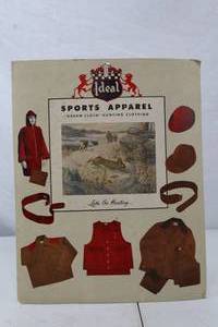 lot 179 image: Vintage Ideal Sports Apparel Advertising Display with Hunting Print