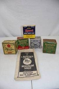lot 200 image: Vintage ammo Boxes
