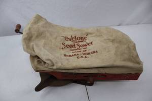lot 237 image: Vintage Cyclone Seed Sower Urbana Indiana