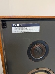 Pair of Vintage DLK/1 Loudspeakers