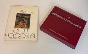 lot 65 image: Art of the Holocaust and Holocaust Chronicles Book Lot