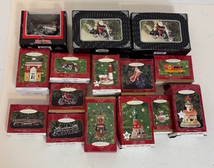 lot 67 image: Large Lot of Hallmark Keepsake Ornaments, Including The Weiner Mobile