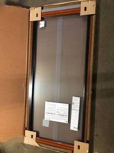 lot 8 image: Andersen 70-12 in. x 79-12 in. 200 Series Black Right-Hand Perma-Shield Sliding Patio Door with Black Interior, Fixed Panel Customer Returns See Pictures