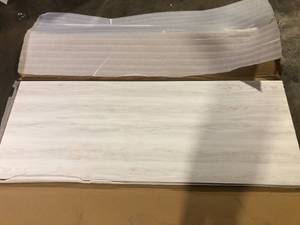 lot 13 image: JELD-WEN 32 in. x 80 in. No Panel Unfinished Flush Hardwood Interior Door  Customer Returns See Pictures