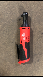 lot 31 image: Milwaukee M12 12V Lithium-Ion Cordless 38 in. Ratchet (Tool-Only) Customer Returns See Pictures
