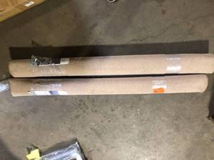 lot 54 image: Lot of TrafficMaster Polypropylene 5 ft. x 7 ft. Area Rug customer return see pictures