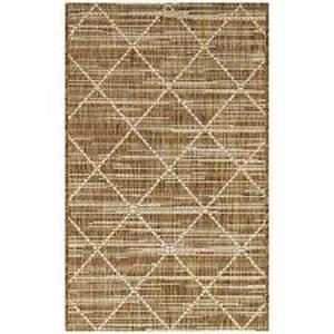 lot 22 image: Hampton Bay Brown 8 x 10 Trellis IndoorOutdoor Area Rug  Customer Returns See Pictures