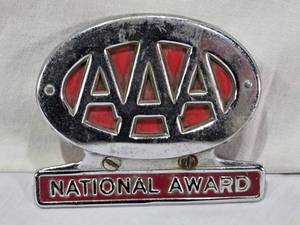 lot 25 image: AAA National Award Plaque