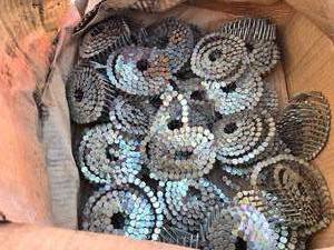 lot 150 image: Box of Rolled Nails for Pneumatic Air Nailer