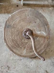 lot 152 image: Vintage 22 Grinding Wheel