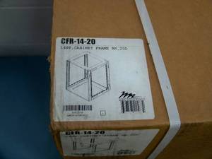 lot 58 image: Middle Atlantic CFR-14-20 Cabinet Frame Rack - NEW IN BOX