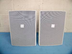 lot 70 image: (2) JBL Professional Contractor Control Series Control 28 High Output Indoor  Outdoor Background  Foreground Loudspeakers  Speakers