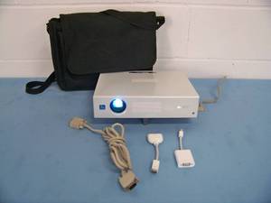 lot 78 image: Sony VPL-CX60 3LCD Portable XGA Projector with Carrying Bag