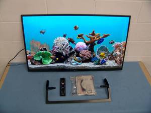 lot 35 image: Sony 43 4K HDR Ultra HD (UHD) SMART LED TV  Television KD-43X720E with Remote Control and Stand