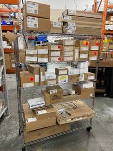 lot 23 image: LARGE Lot of New & Open Box Miscellaneous Professional  Commercial Audio Video Items and Accessories