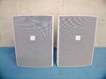 (2) JBL Professional Contractor Control Series Control 28 High Output Indoor / Outdoor Background / Foreground Loudspeakers / Speakers