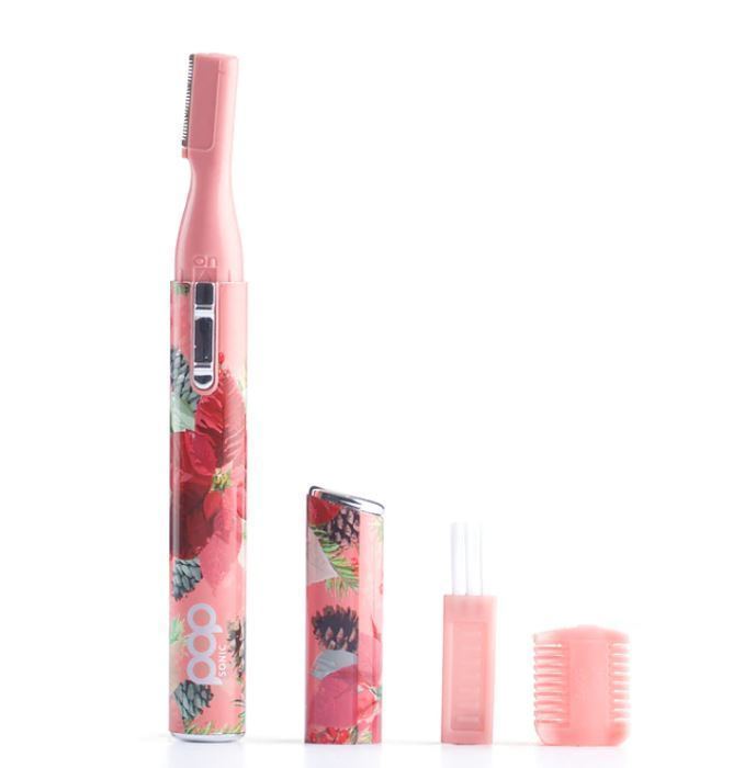 lot 943 image: POP Sonic Trimmer Red Flower for Ears, Nose, Eyebrows and more