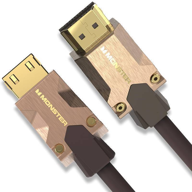lot 812 image: Monster M-Series Certified Premium HDMI Cable 2.0, Features 4K Ultra HD at 60Hz Refresh Rate, Duraflex Jacket, and Triple Layer Shielding, 25 Gbps - 16 ft