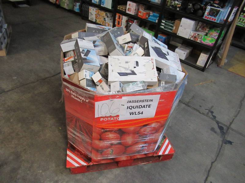 lot 106 image: Pallet of Store Overstock and Ecommerce Product and Returns - Wasserstein Mixed