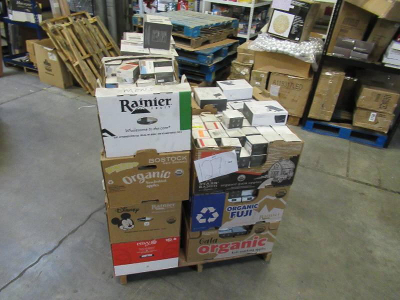 lot 100 image: Pallet of Store Overstock and Ecommerce Product and Returns - Wasserstein Mixed