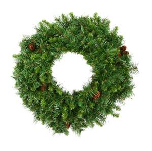 lot 137 image: Vickerman A801060 60 Cheyenne Pine Artificial Christmas Wreath, Unlit