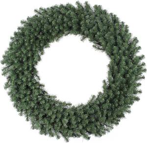 lot 139 image: Vickerman A808742 42 Unlit Douglas Fir Artificial Christmas Wreath with PVC Tips