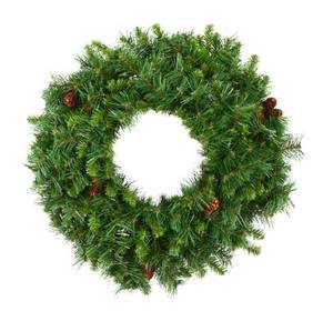 lot 140 image: Vickerman A801042 42 Cheyenne Pine Wreath 360T 20 Cones