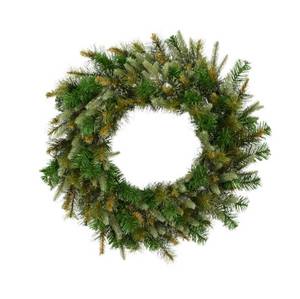 lot 156 image: Vickerman A118336 36 Cashmere Artificial Christmas Wreath, Unlit