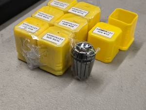 lot 31 image: Lot of (8) Collet (in original packaging) with Holder
