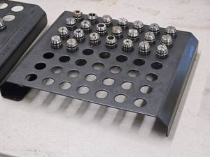 lot 30 image: Collet Set 23-piece with Collet Holder