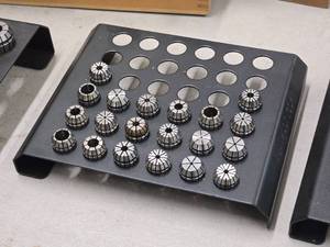 lot 29 image: Collet Set 20-piece with Collet Holder