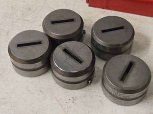 lot 86 image: Lot of (5) Wilson Tool Dies 0.125x1.00 RT 0.024
