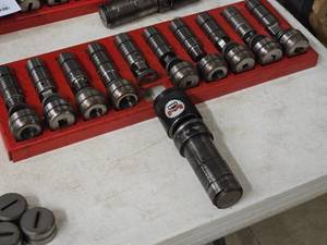lot 85 image: Mate Ultraform Thick Turret Forming Tool with (10) Punches with Dies