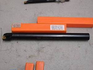 lot 113 image: Shars Indexable Boring Bar S16T-MCLNR4 with Case