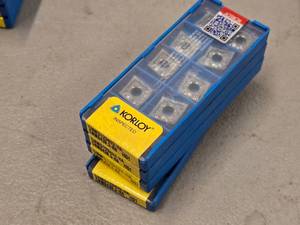 lot 153 image: Lot of (4 Boxes) CNC Carbide Insert Cutting Tools