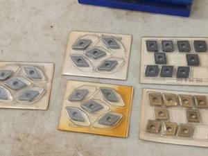 lot 166 image: Lot of (5 Boxes) CNC Carbide Insert Cutting Tools