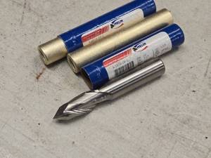 lot 184 image: Lot of (2) Melin Drill Mill Bit 12x3-14 A-1616