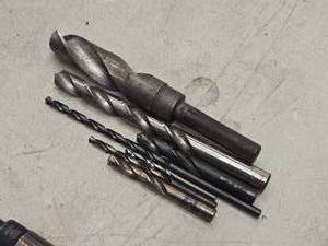 lot 180 image: Lot of (7) HSS Drill Bits (assorted)