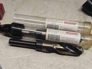 lot 174 image: Lot of (2) Westward SilverDenning 2-5564 HSS 118-degree Drill Bits (in original packaging)