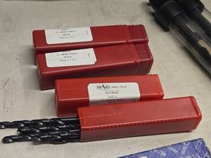 lot 173 image: Lot of (3 Boxes) Shars J.L. H-6 Heavy Duty Drill Bits 6-count ( 18 total items ) (in original packaging)