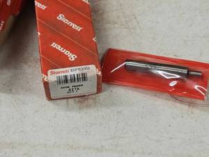 lot 201 image: Lot of (2) Starrett Edge Finders (in original packaging)