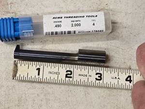 lot 202 image: Threading Tool (in original packaging)