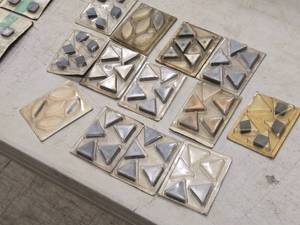 lot 255 image: Lot of (9 Packs) Kennametal Carbide Inserts (in original packaging)