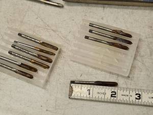 lot 237 image: Lot of (10) 5-44 2 Flute Spiral Point Tap DWT57064 (in original packaging)