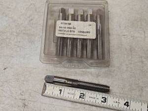 lot 239 image: Lot of (6) 38-16 HSG H5 4 Flute Taps RT3816B (in original packaging)