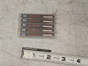 lot 241 image: Lot of (5) 6-32 H3 2 Flute Spiral Point Tap (in original packaging)