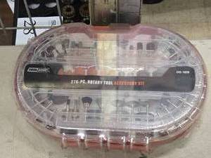 lot 278 image: Tool Shop Rotary Tool Kit 276-piece (in original packaging)