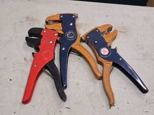 lot 331 image: Lot of (3) Wire Stripping Tools