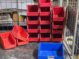 lot 358 image: Lot of (17) Parts Organizer Bins